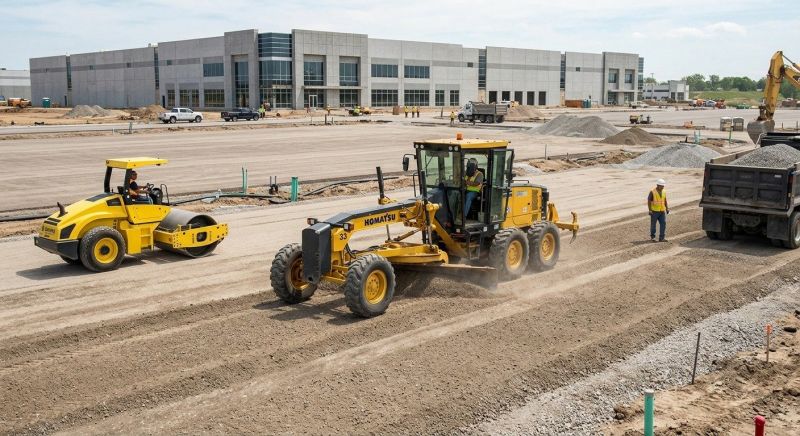 Parking Lot Gravel Repair in Conroe, TX